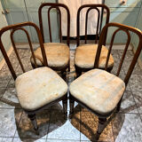 Set of 4 Thonet chairs