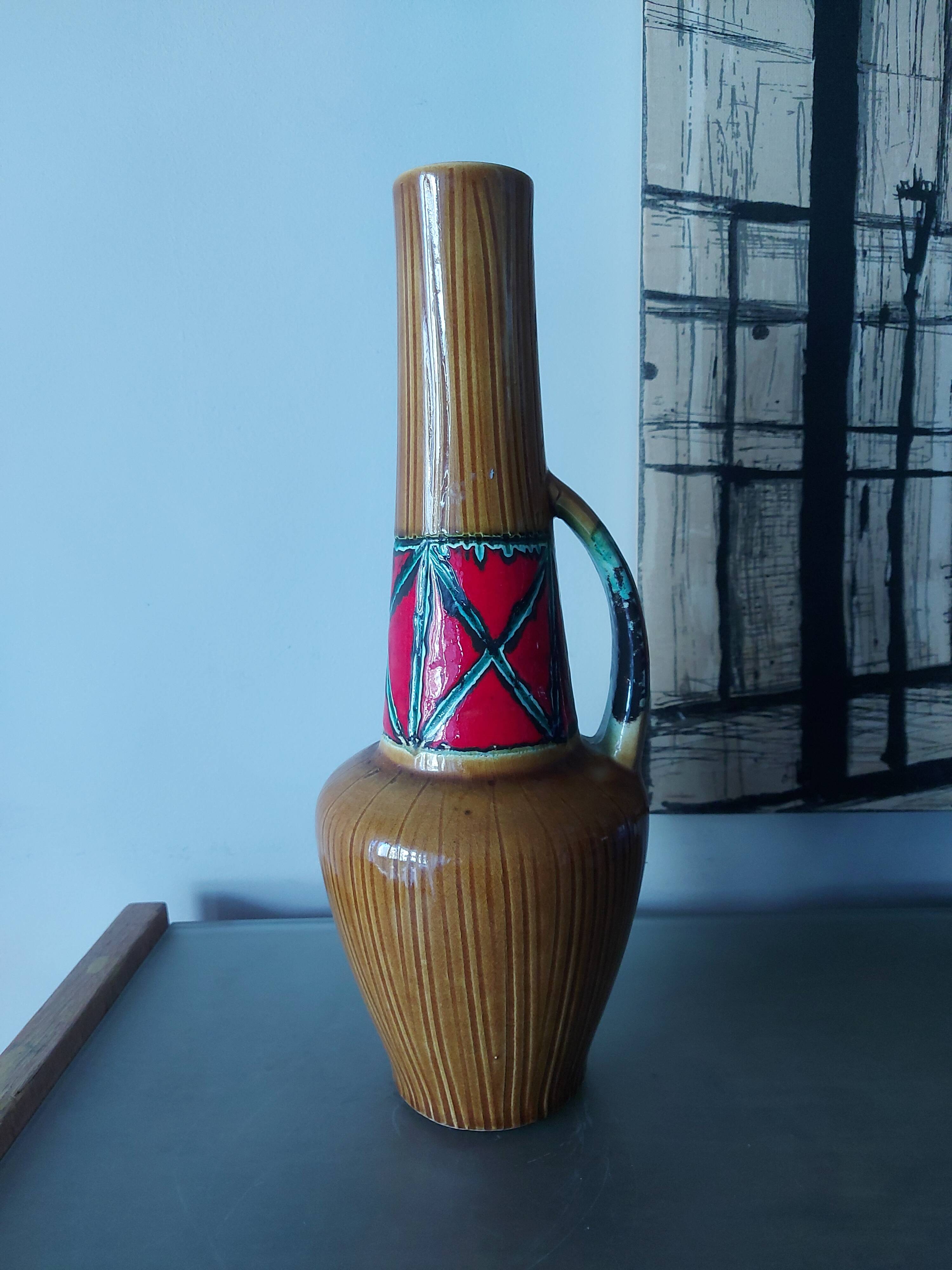 Ceramic vase 50's, 60's