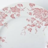 Assiettes plates terre de fer St Amand & hamage