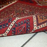 Tapis Vintage Bukhara Ouzbek, Années 1960, Élégance Classique