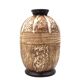 Louis Auguste Dage, Art Deco unique ceramic vase, France 1930