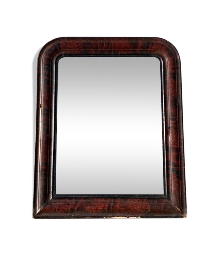 Louis Philippe mirror in old wood