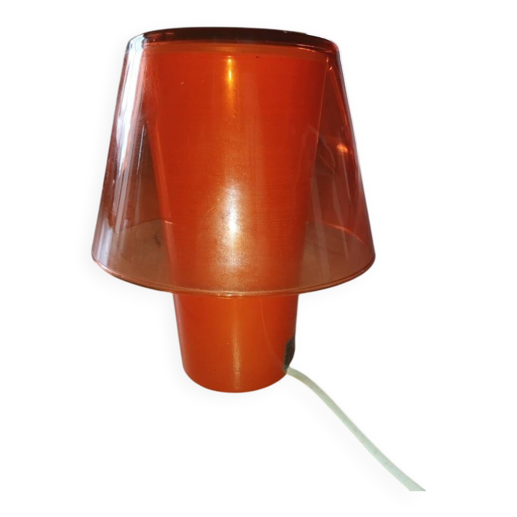 GAVIK orange lamp – vintage IKEA, rare model.