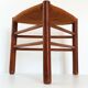 Scandinavian teak stool 1960