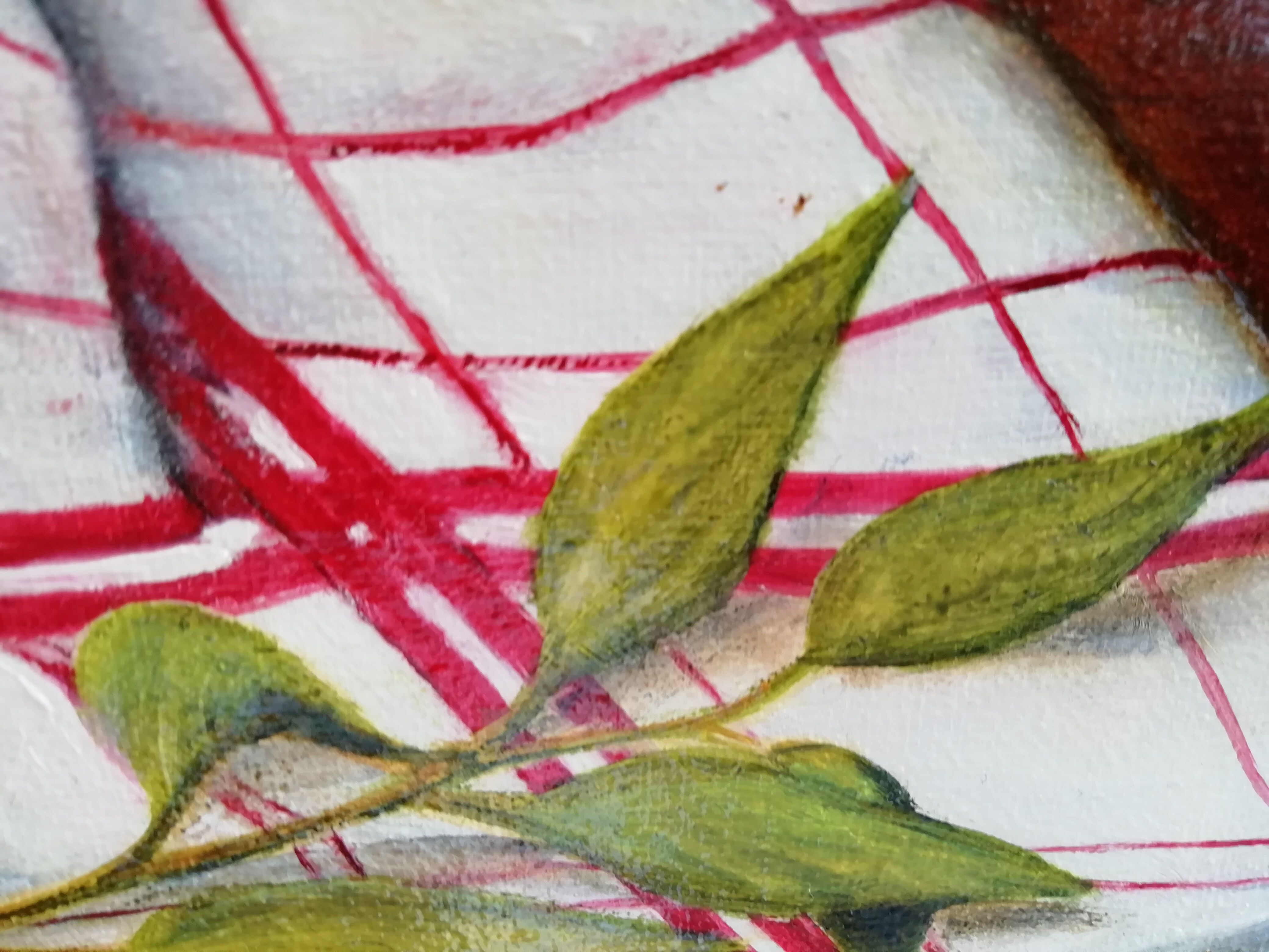 Oil on canvas still life