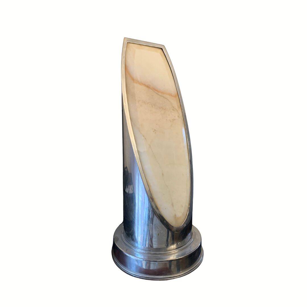 Lampe de table de style Art Déco des années 1970, pièce prototype (1 sur 2)