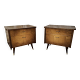 Pair of bedside tables
