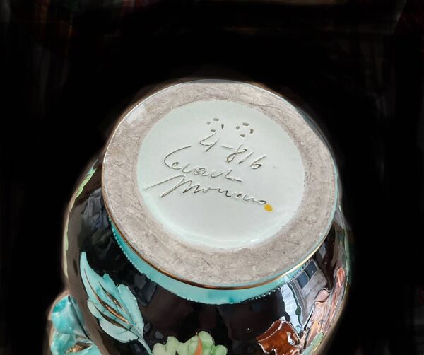 Deux vases céramique de Monaco années 50