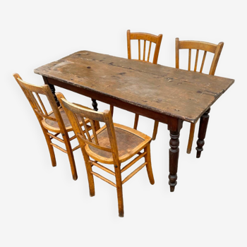 Bistro table + chairs set