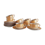 Set of 10 porcelain cups P.A.L.T. Czecho-Slovakia
