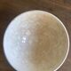 Beige bowl flower pattern
