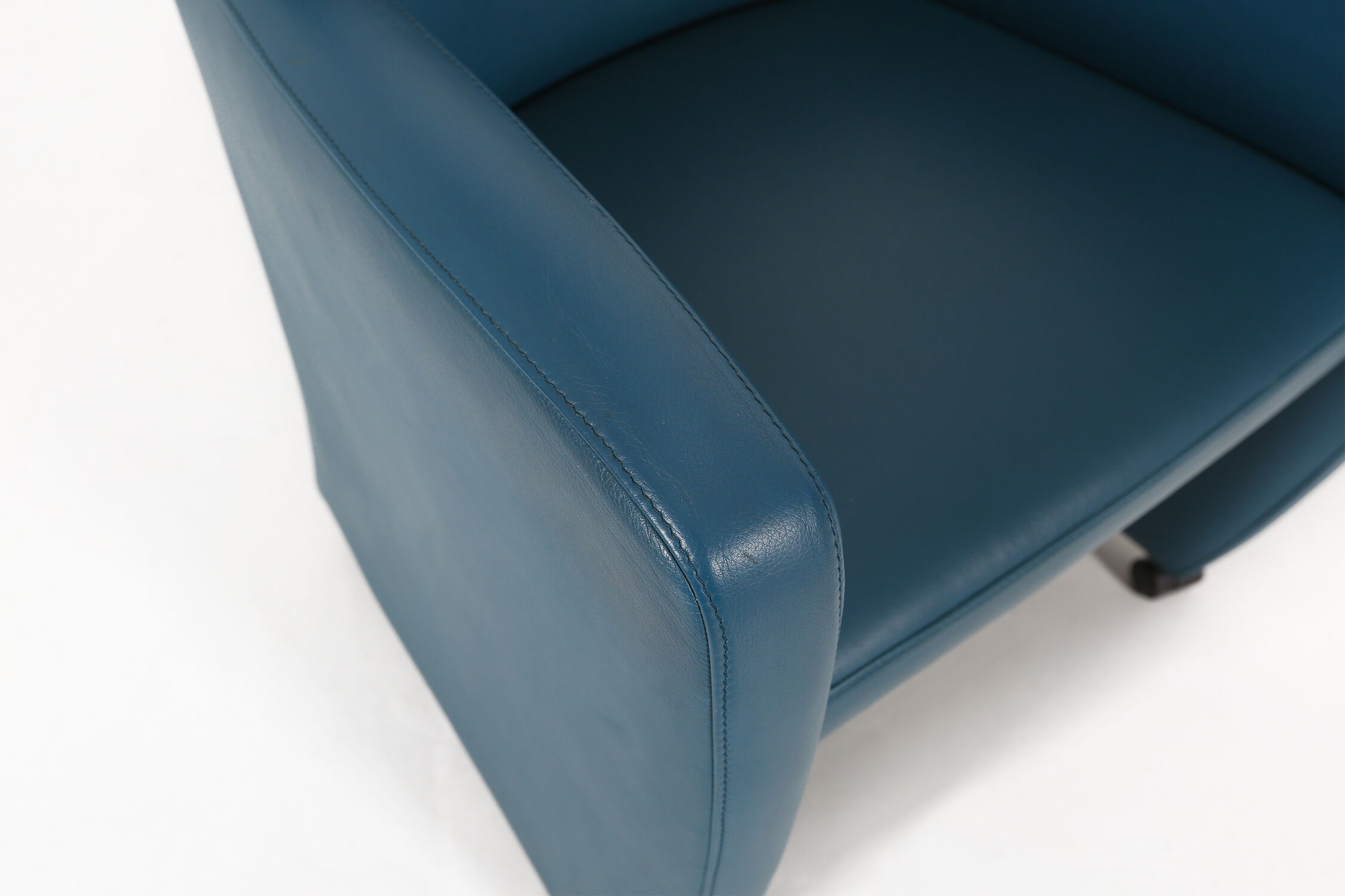 Fauteuil leolux en cuir 1990
