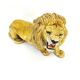 Italian Glazed Terracotta Lion sculpture, 1960s