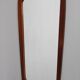 1960s Danish solid teak mirror by Johansens Spejle Kobenhavn