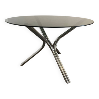 Table ronde design vintage style Italien
