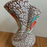 ceramic lava-style vase