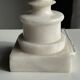 Large alabaster lamp base H41 D11