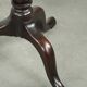 Round antique English tilt-top table/side table from the early 19th century