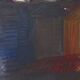 Original mid-century Swedish oil on panel – “City” by Tore Hultcrantz – vintage & framed – 74 × 62 cm (29.1" × 24.4")