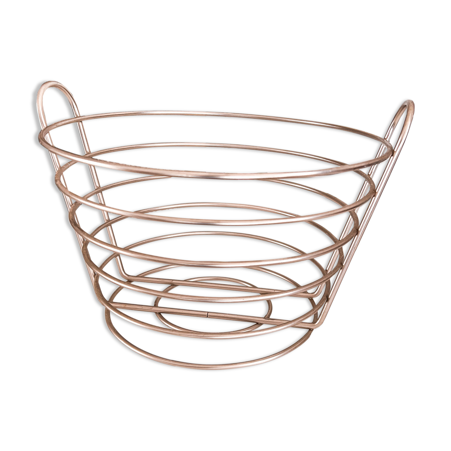 Circled aluminum fruit cup