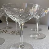 Cut crystal cups