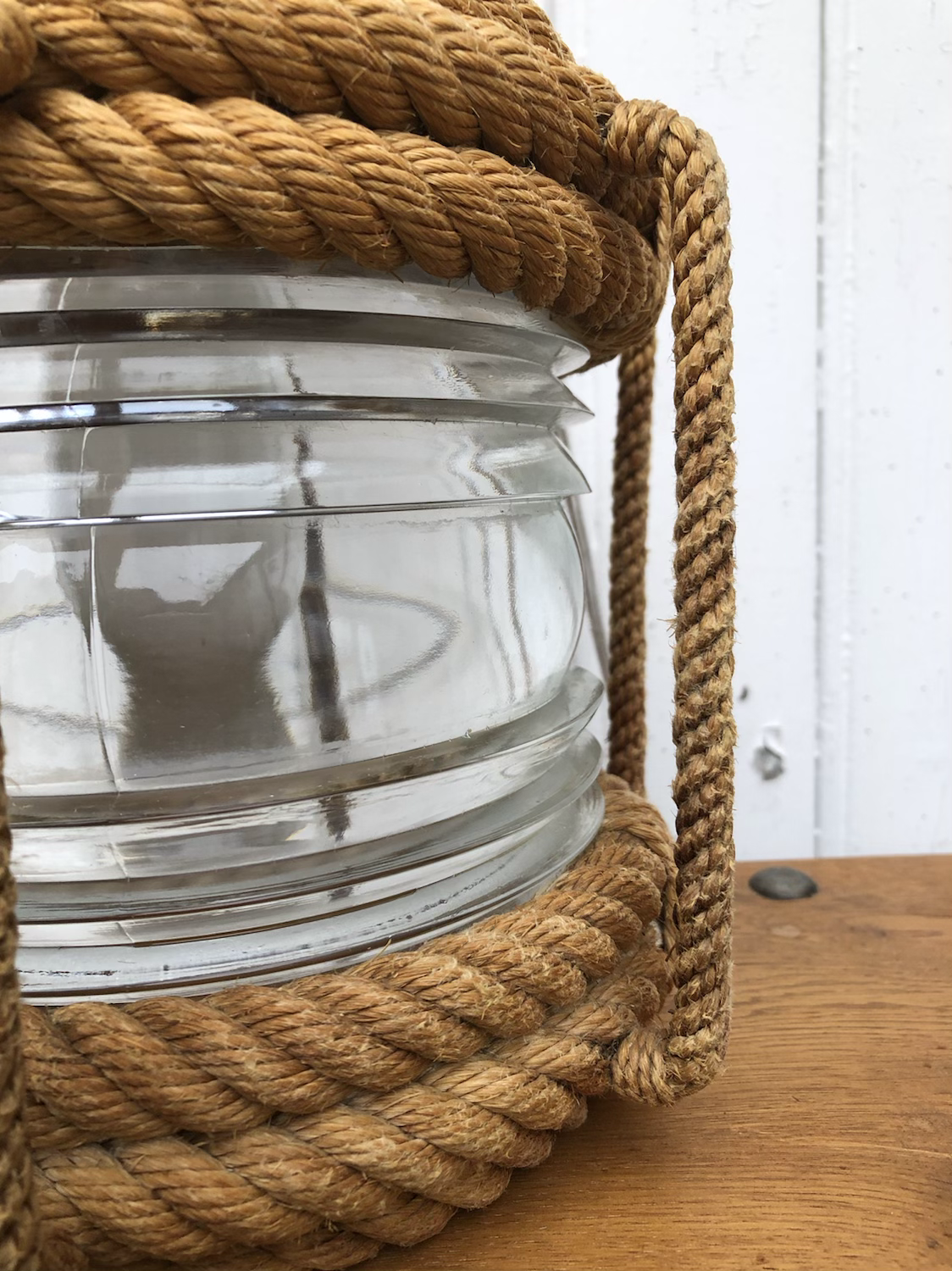Rope lantern lamp
