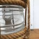 Lampe lanterne en corde
