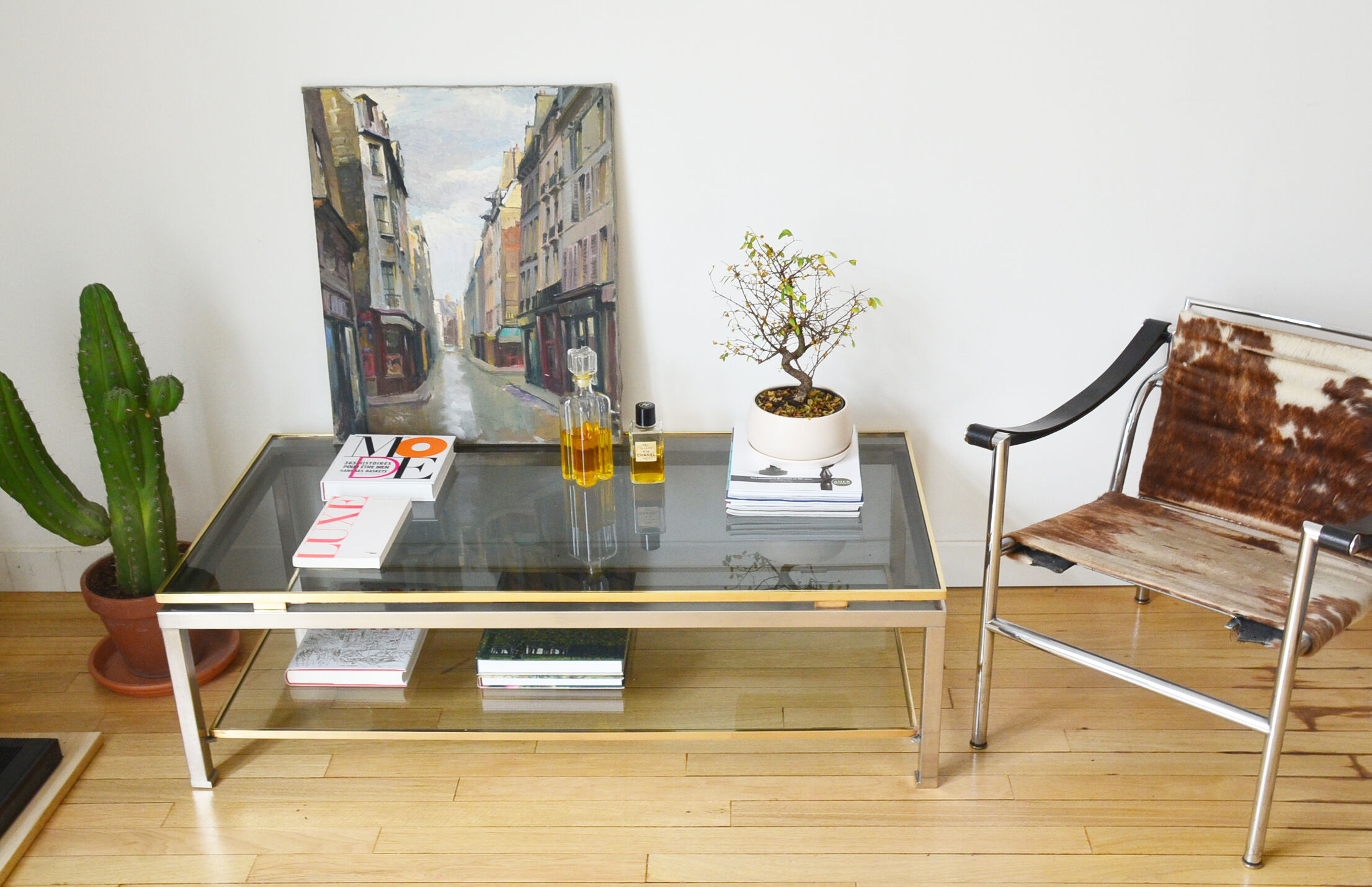 Table low ed. House Jansen by Guy Lefèvre 1970