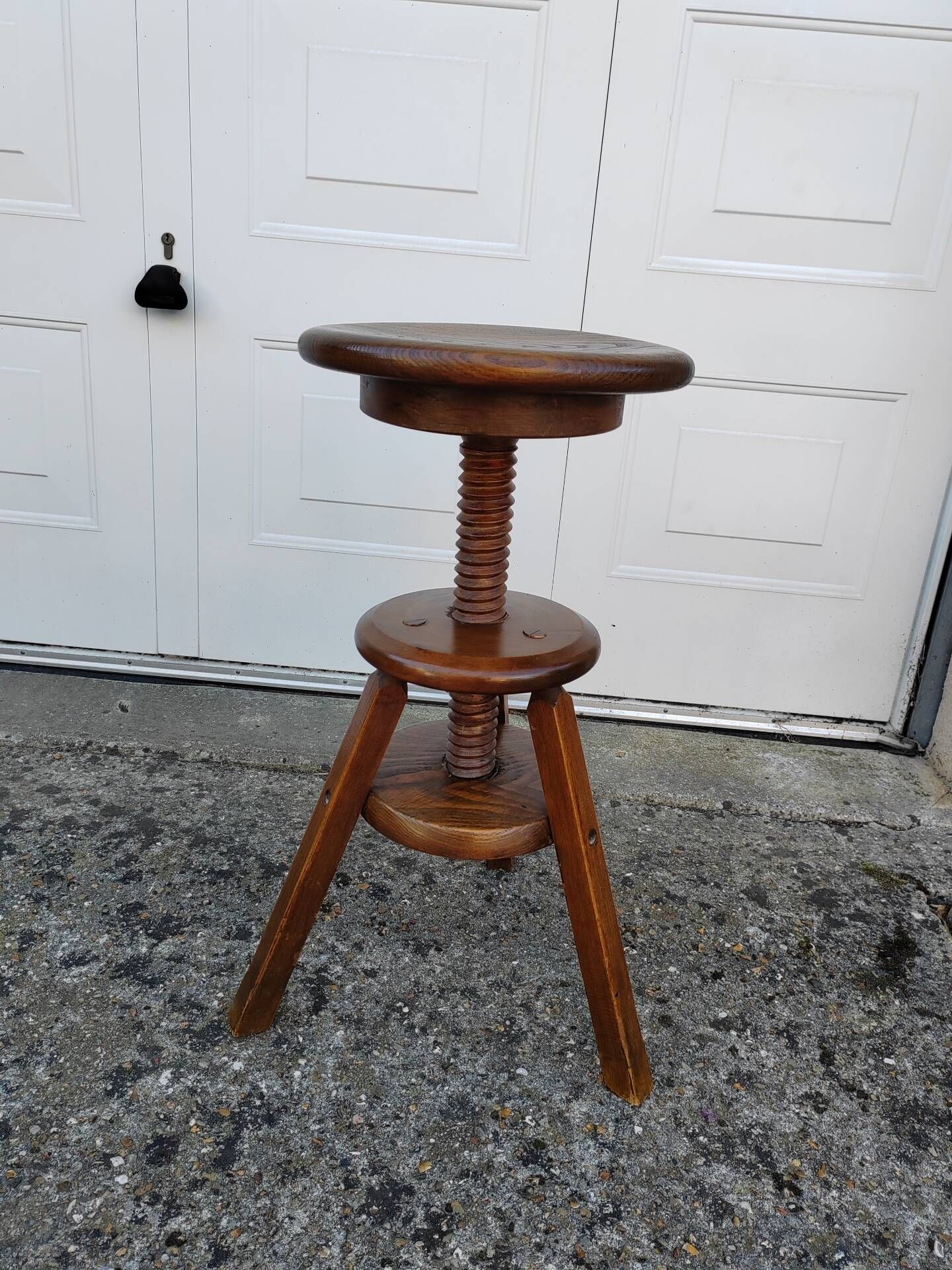Tabourets à vis vintage 