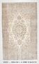 Grand tapis vintage tons pastel jaune et vert menthe, faded 312x197Cm