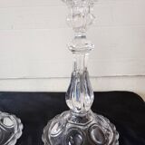 Pair of baccarat candlesticks