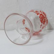 Vintage glass hyacinth bulb vase