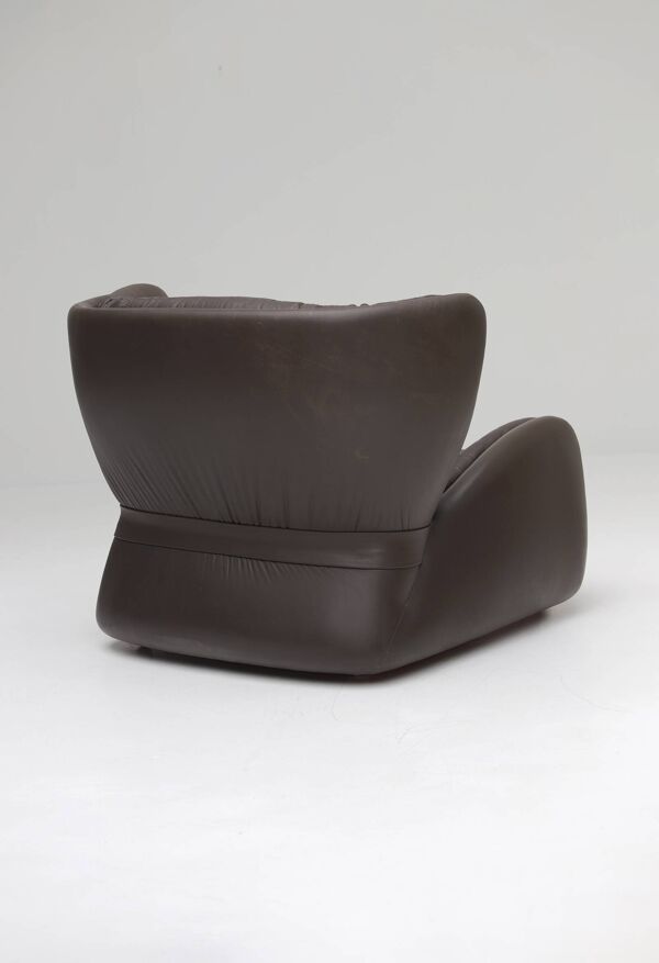 Canapé de salon une place modèle pasha, fabriqué dans les années 1970 par durlet, belgique.