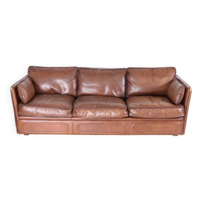 Canapé cuir 3 places Roche Bobois
