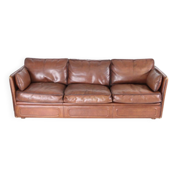 Canapé cuir 3 places Roche Bobois
