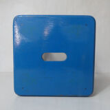 Painted wooden workshop stool