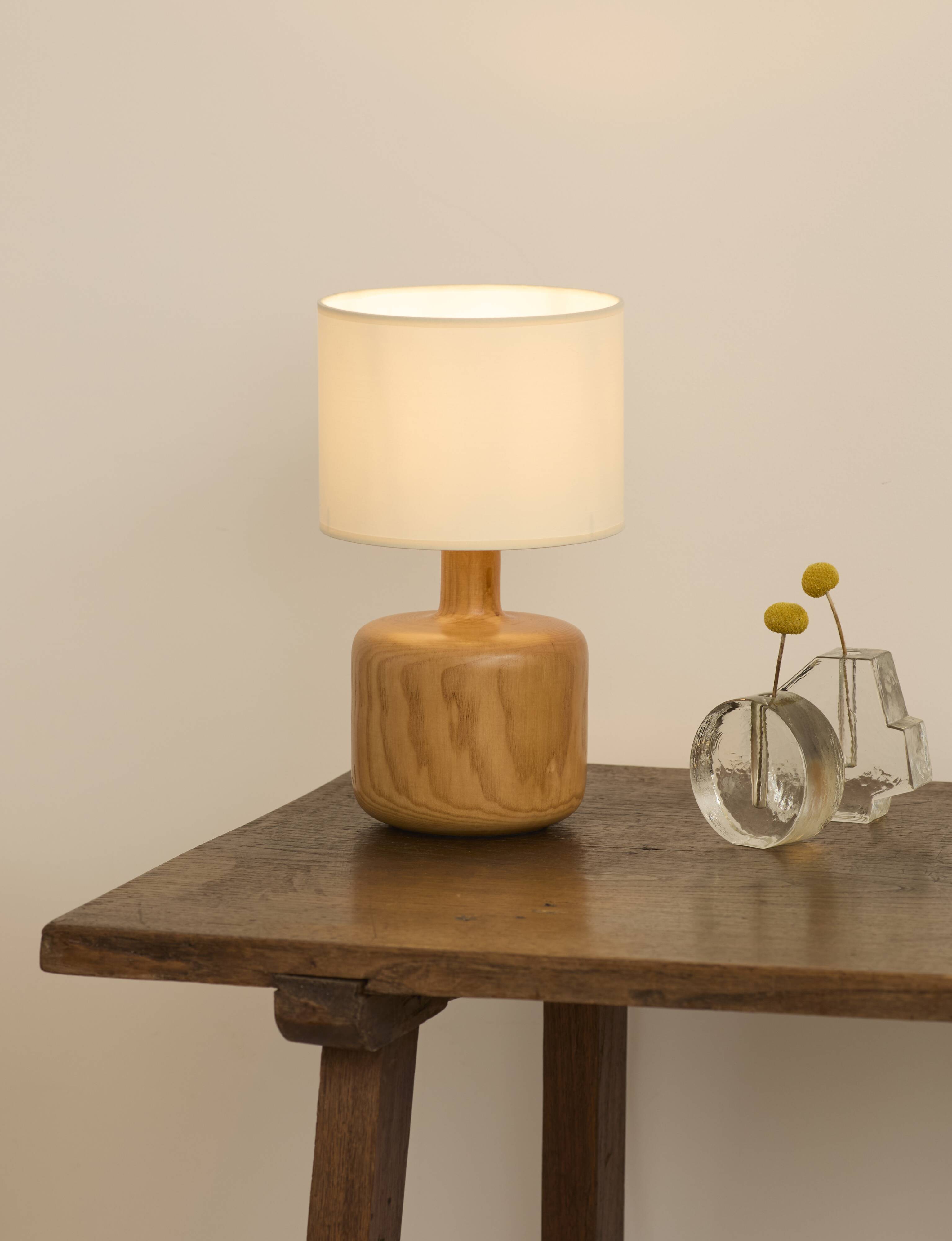 solid wood lamp #01 Charlotte Perriand for Les Arcs vintage Circa 1970