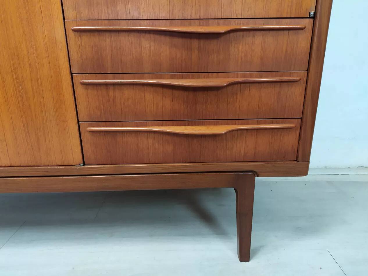Vintage Scandinavian teak wardrobe – 1960s