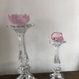 Pair of candle holders