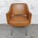 Fauteuils en cuir Deauville par Marc et Pierre Simon pour Airborne, années 1960