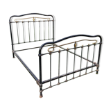 Wrought iron metal bed 2 places