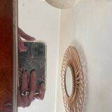 Barber mirror in its original state.