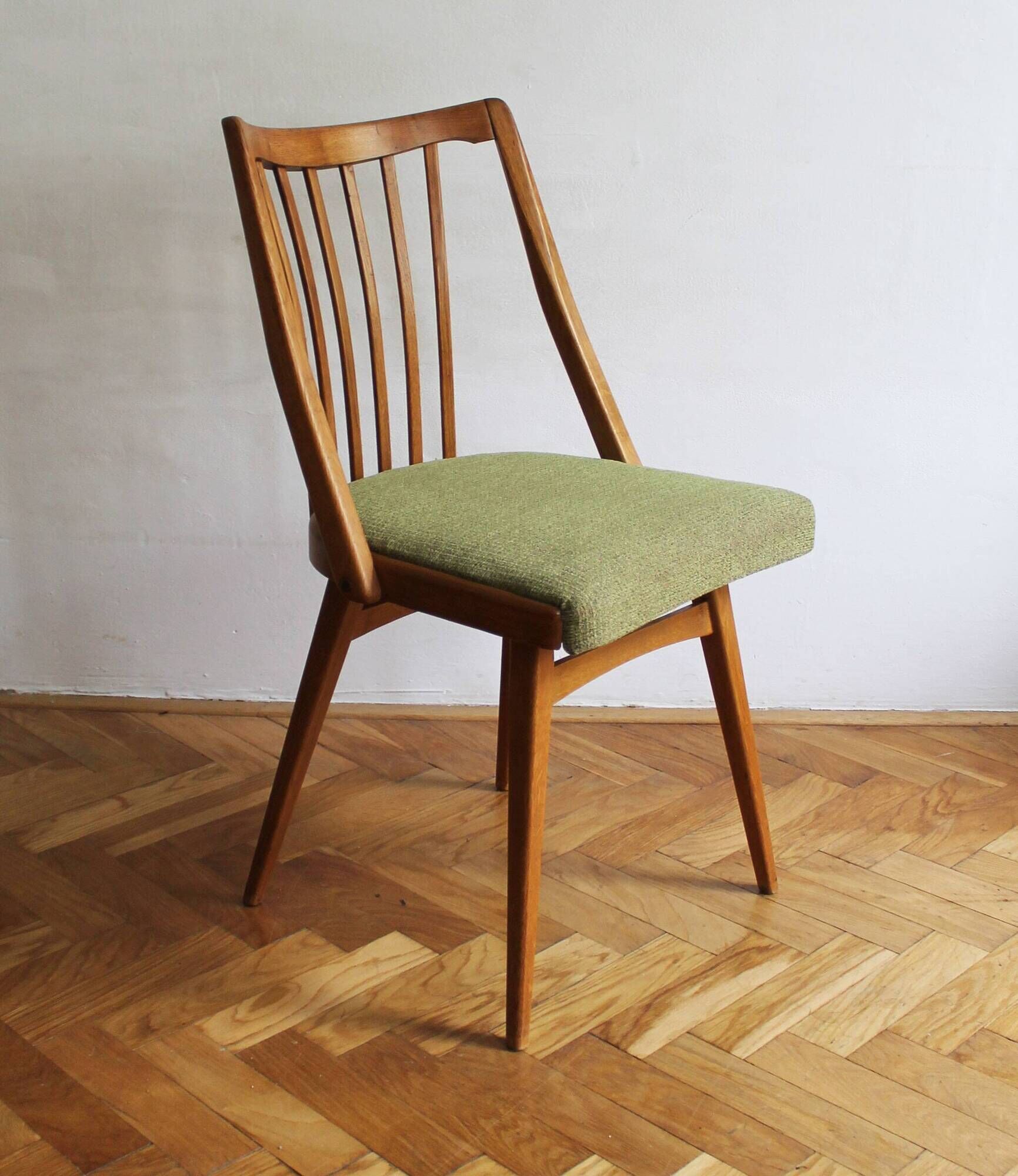 Set of Four 1960's Chairs by Antonin Suman for TON