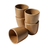 5 tasses en grès moucheté Grès Village