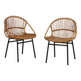 Paire de fauteuils vintage par Jan Kalous pour Uluv, 1960