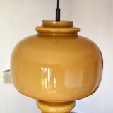 Atomic Age Staff Germany opaline hanging lamp 70