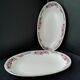 Set of 2 antique Art Deco porcelain raviers