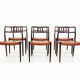 Niels Otto Moller model 79  rosewood dinning chairs