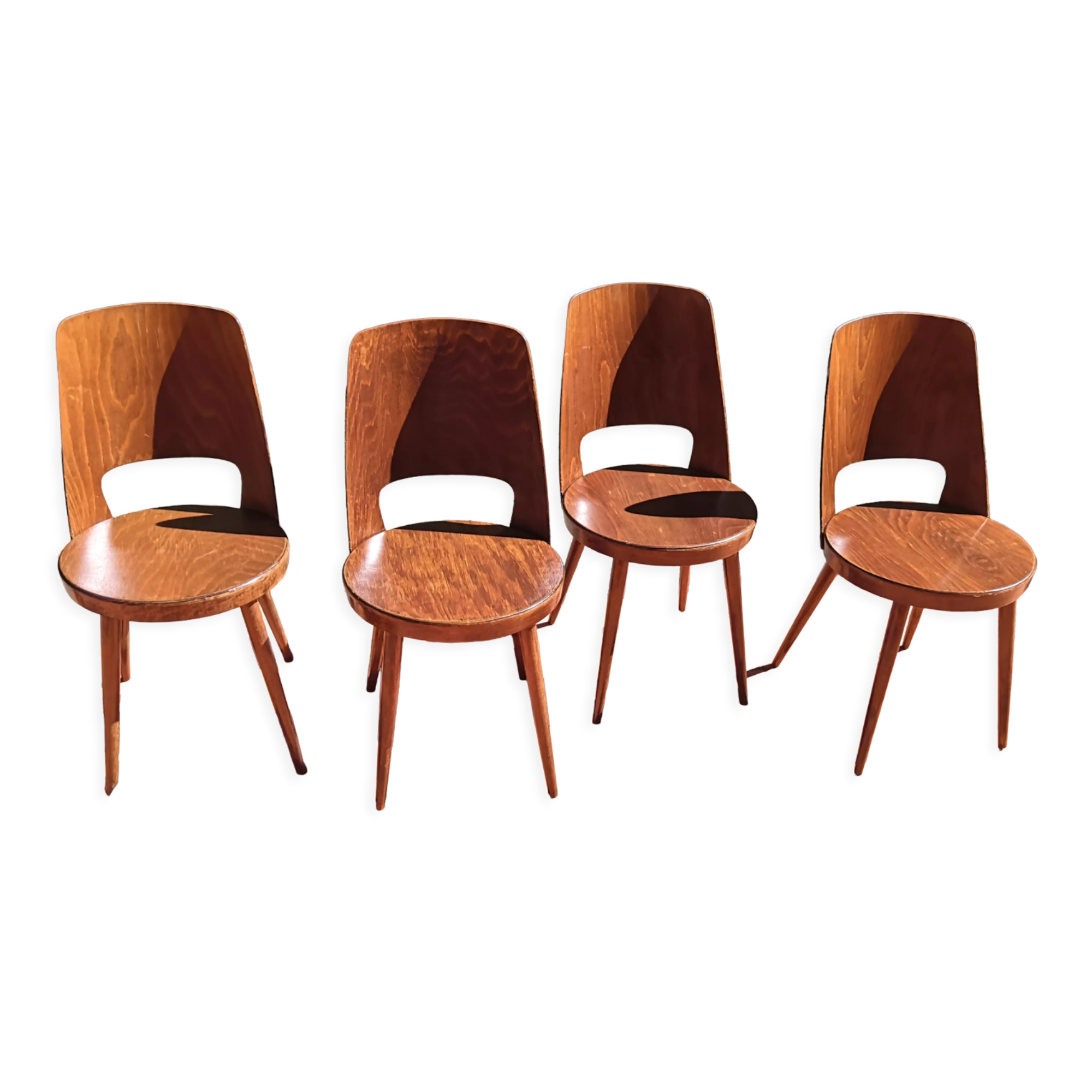 Vintage baumann mondor chairs 60