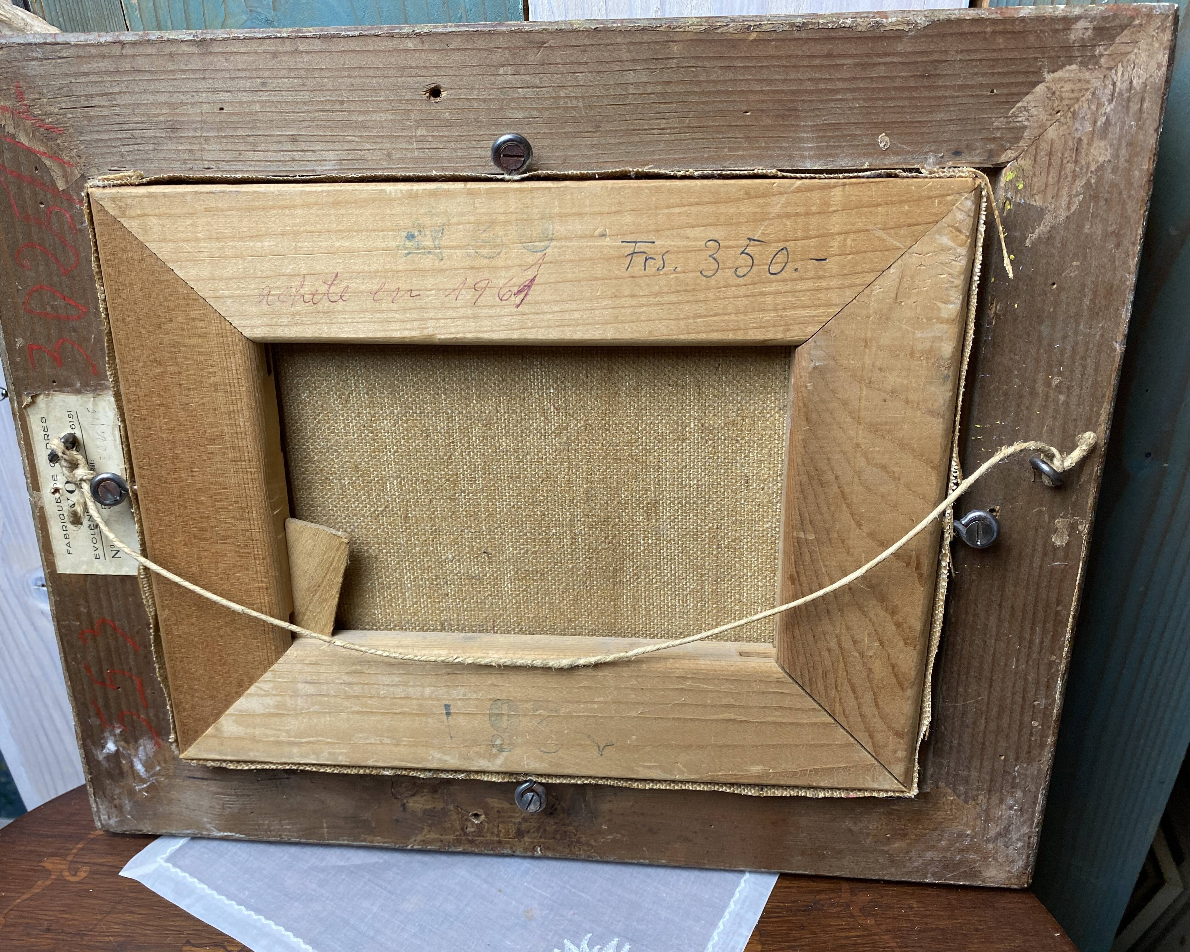 Oil on canvas signed "Catleya" old